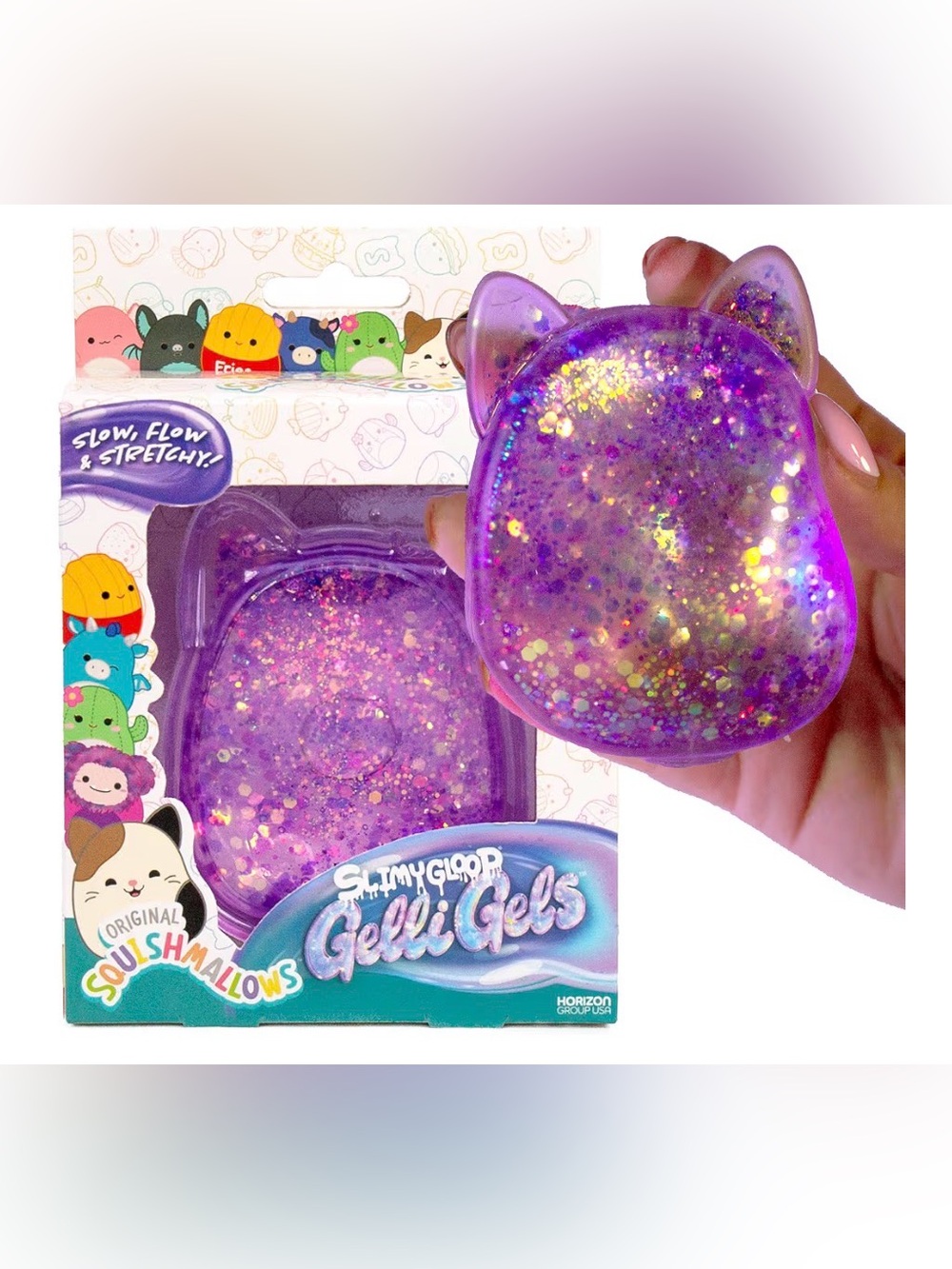 Squishmallows Gelli Gels original slimy gloop